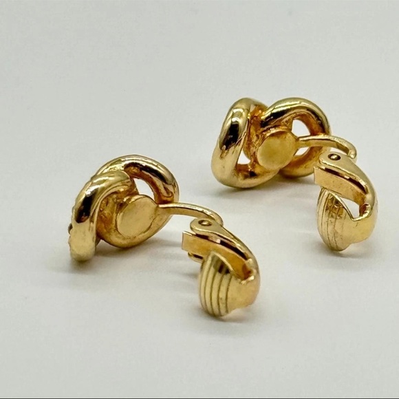 Dior Gold and studs Knot Earrings with box - Picture 17 of 17